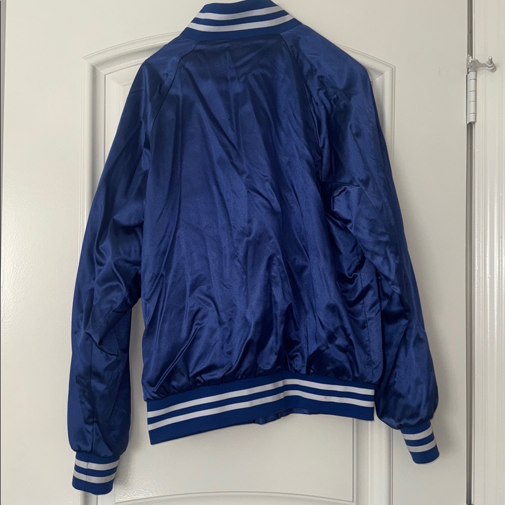 Augusta Sportswear Royal/White Satin Jacket - Size M - Picture 11 of 16